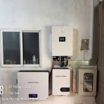 Biến tần Isuna 10 kw 1 pha trong hệ 8 kw lưu trữ 15 kwh